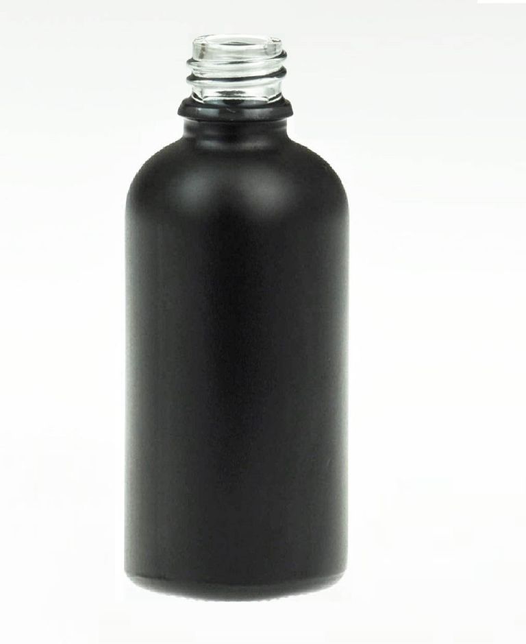 Black Glass Bottle 768x939