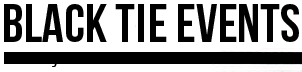 Black TIE events Logos