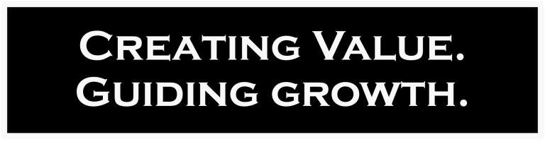 CREATING VALUE GUIDING GROWTH 768x201