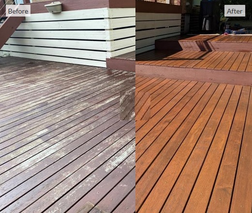 Deck Sanding and Staining Near me