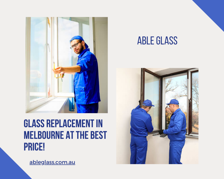 Glass Replacement in Melbourne At The Best Price 768x614