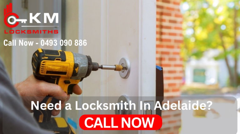 KM Locksmith Adelaide 24 hour Locksmith Service 768x431