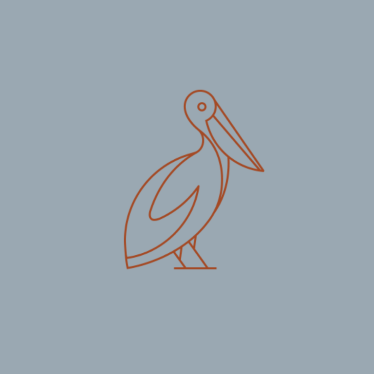Pelican drawing 768x768